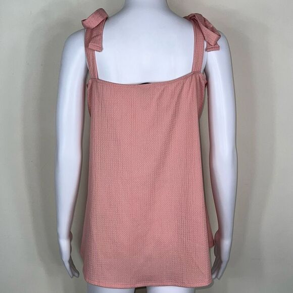 White Birch Tie Strap Top Lined Tank Top - Picture 5 of 10